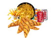 Peri Peri Strips Meal