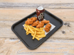 6 Hot Wings, Chips & Drinks